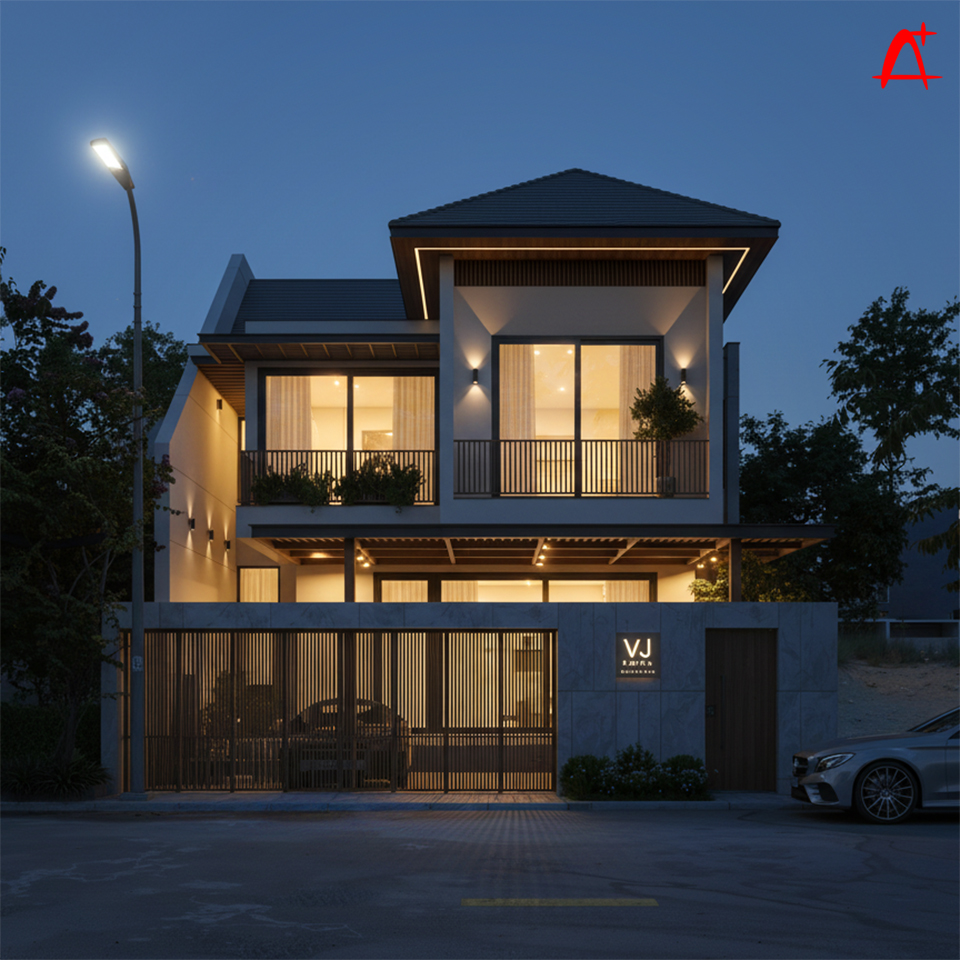 Biệt thự hiện đại 2 tầng Sơn La